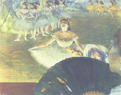 Edgar Degas La Danseuse au Bouquet china oil painting image